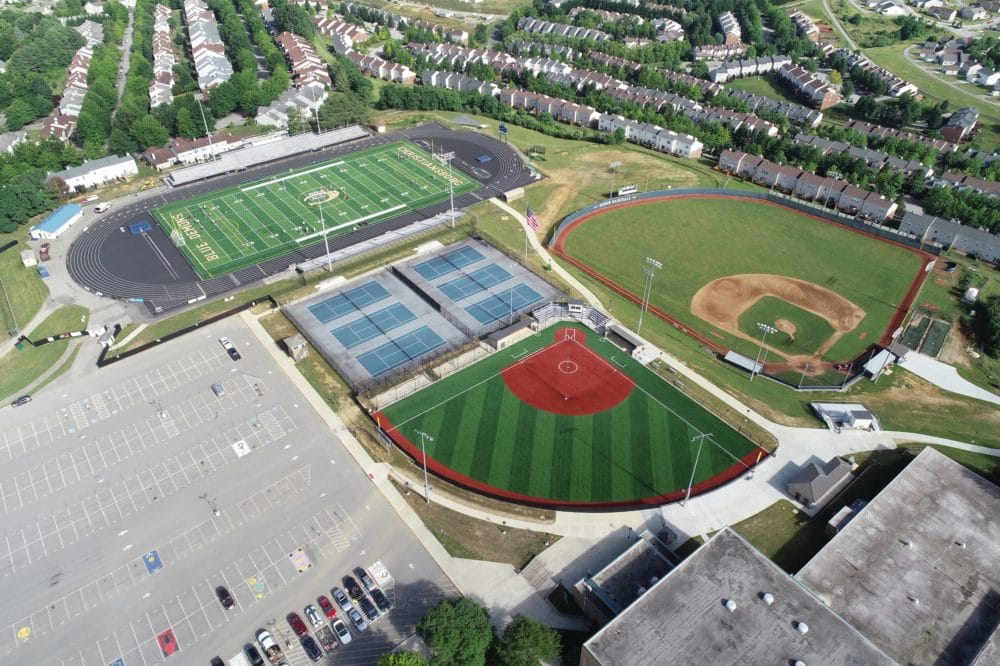 Christiansburg High School Turf