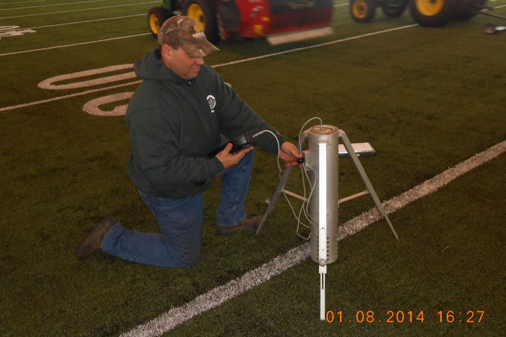 synthetic sports turf maintenance