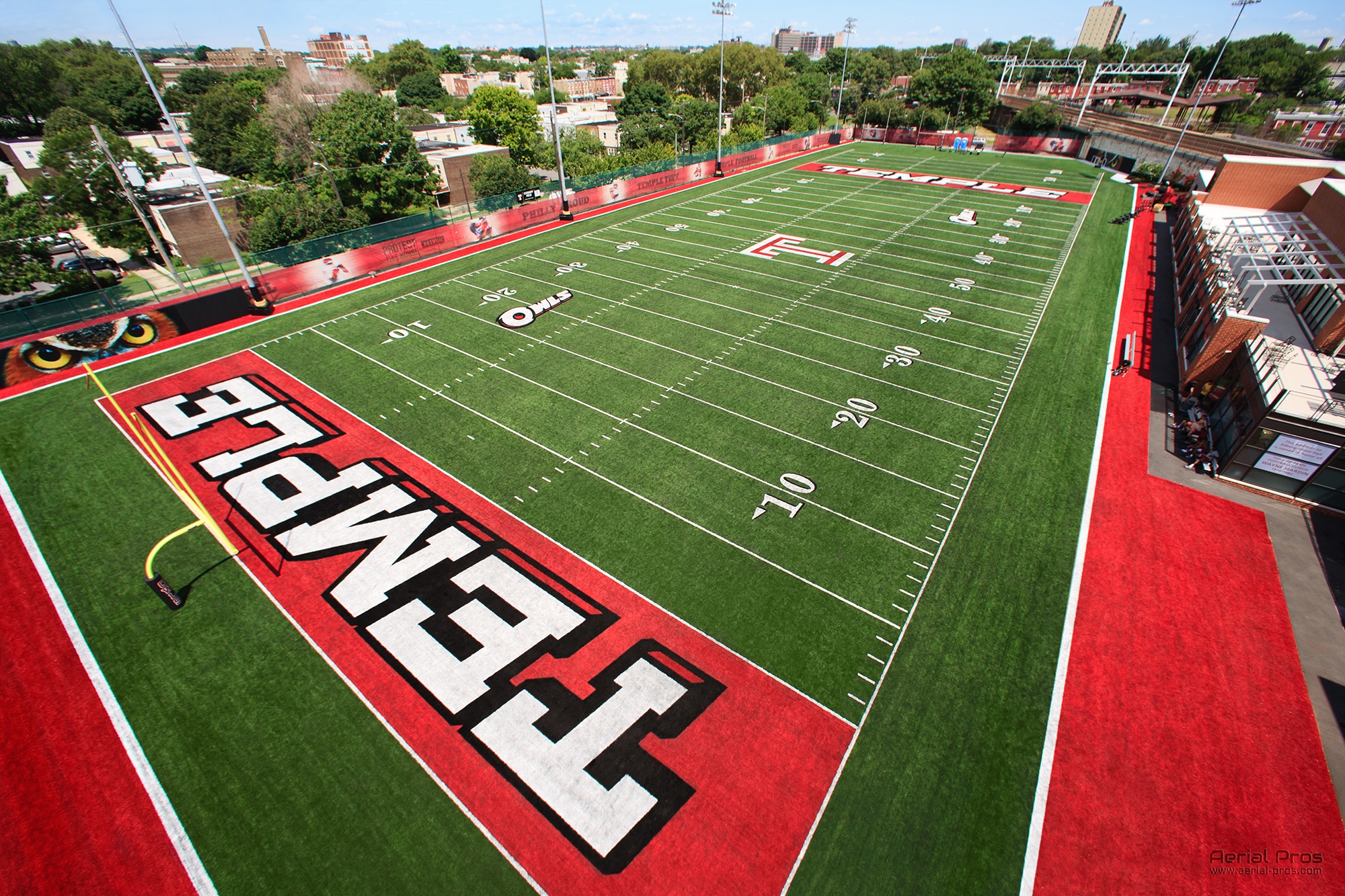 Temple University Football Complex Our Jobs LandTek Group