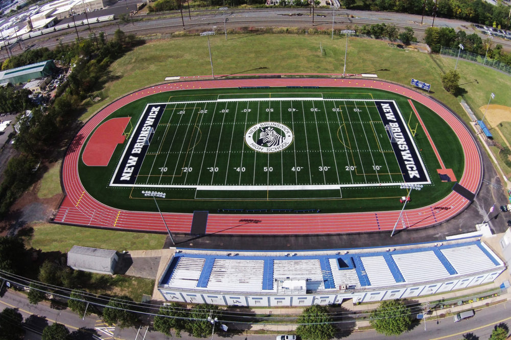 New Brunswick Turf Installation Memorial Stadium