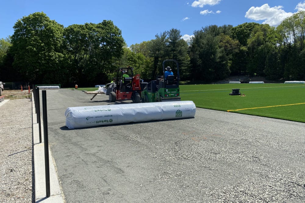 Friends Academy Turf Construction