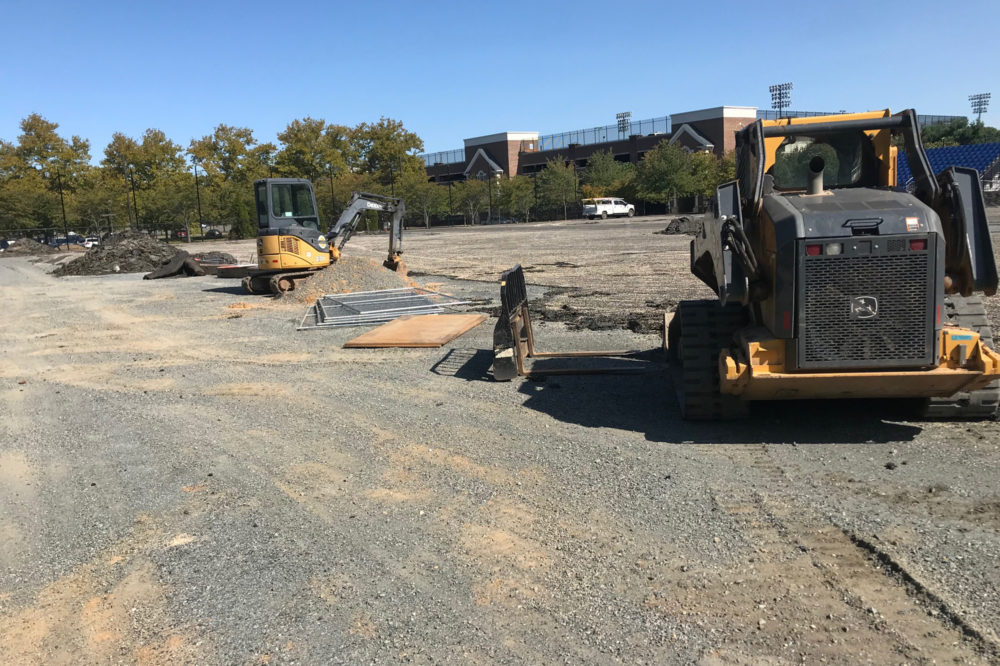 The College of New Jersey Turf Construction