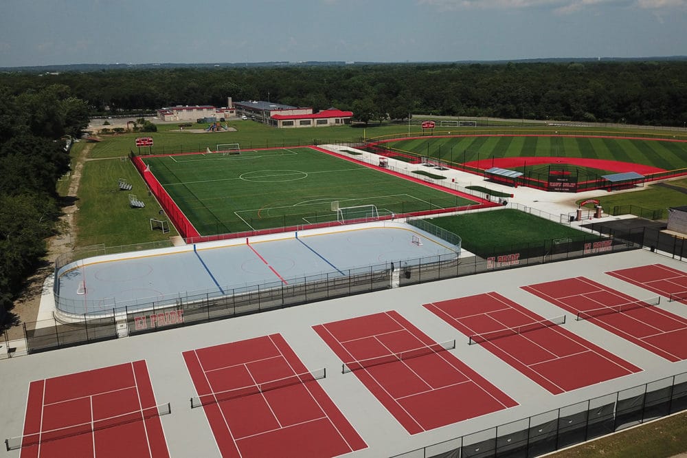 turn key athletic facility construction