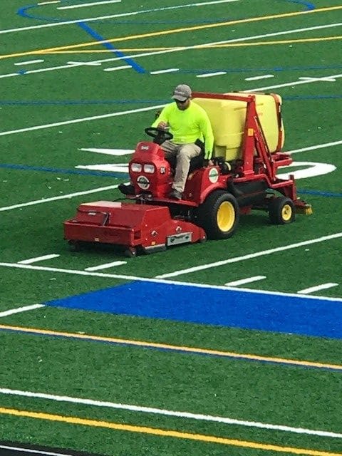 Athletic Field Synthetic Turf Maintenance