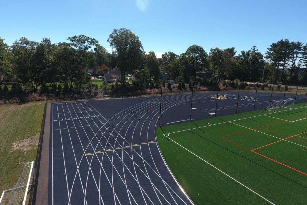 running tracks for athletic fields