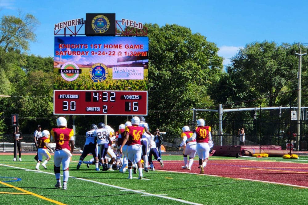 Memorial Stadium in Mount Vernon