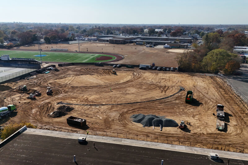 general contracting for athletic fields